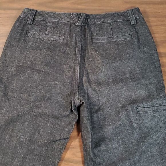 Duluth Trading‎ Trouser Style Wide Leg Jeans Dark Indigo 6/33 - Picture 7 of 7